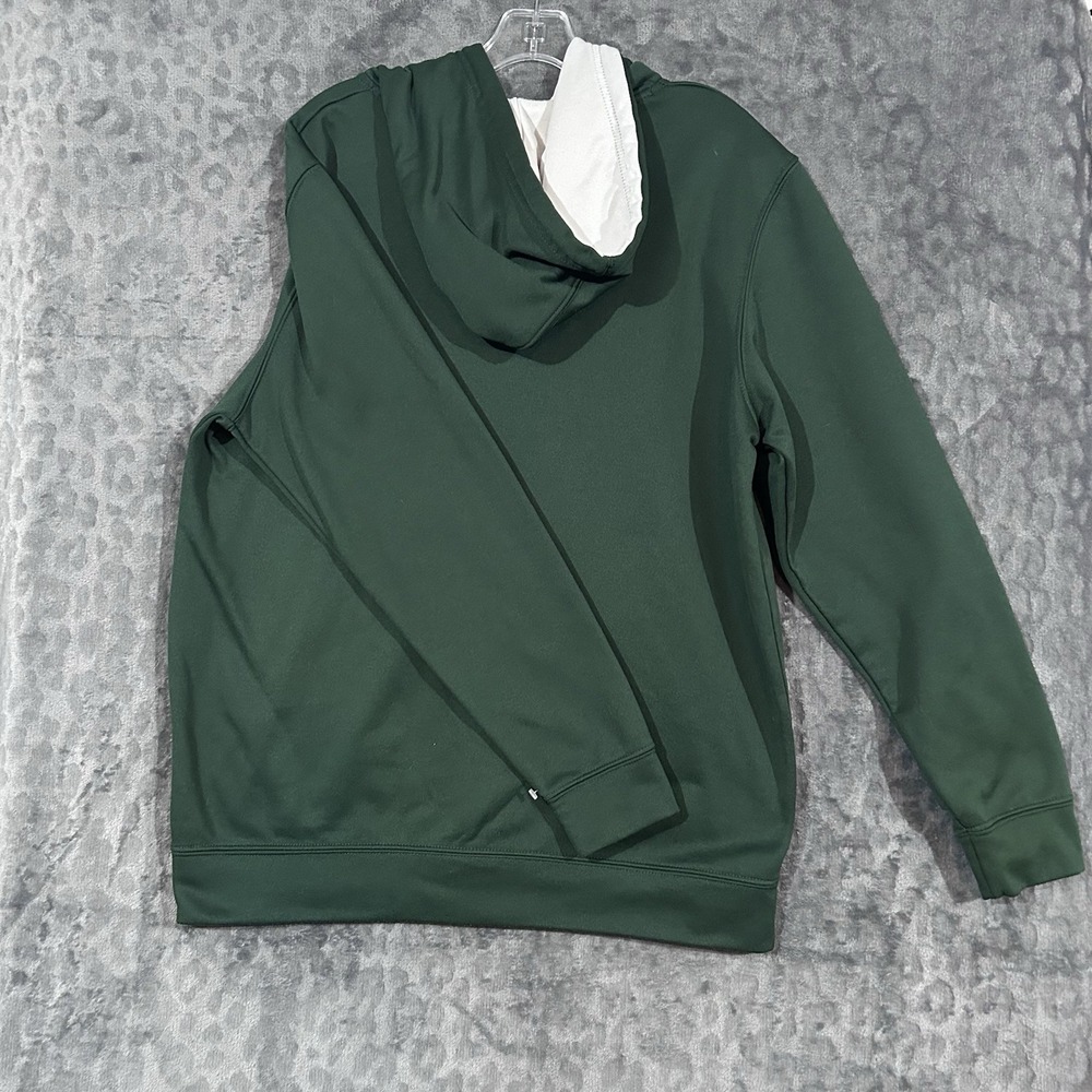 Michigan State Spartans Men's Colosseum Athletics Pullover Hoodie Green Size LRG - Picture 6 of 10